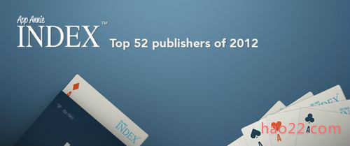 2012年全球应用开发商APP收入排行榜 